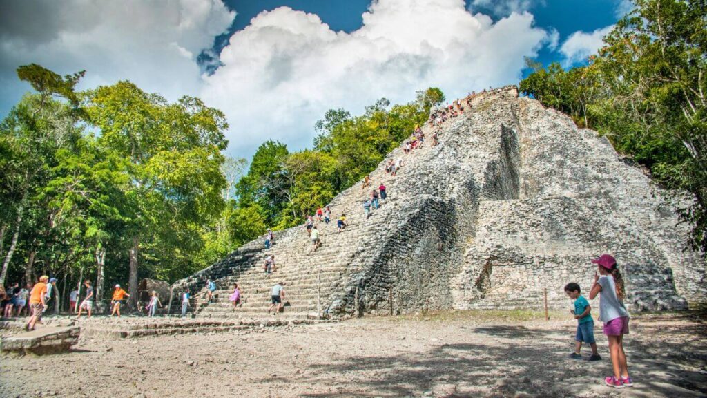 Coba Ruins in  Mexico