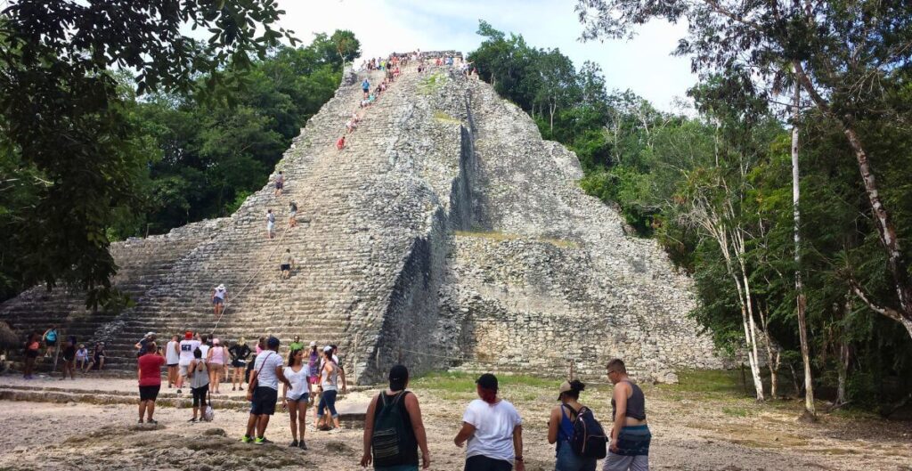 Zona Arqueológica de Coba (Coba Ruins) in Tulum, Mexico