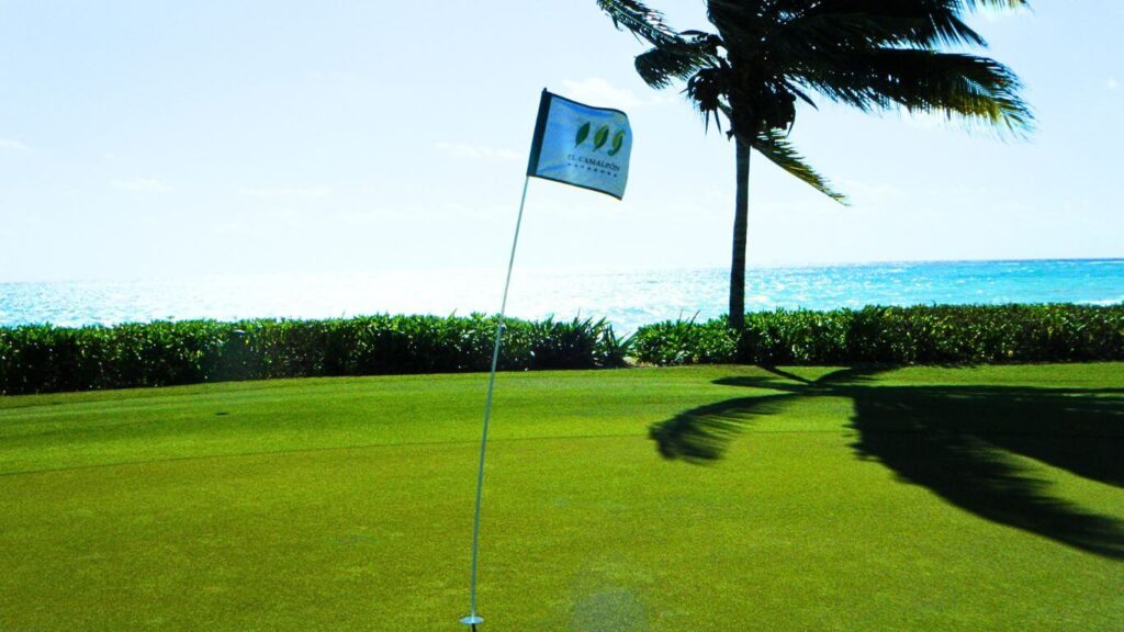 El Camaleón Golf Course at Mayakoba in playa del carmen, Mexico