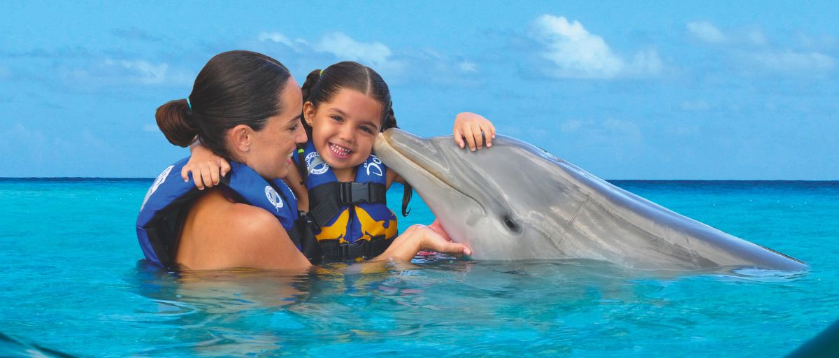 Fun with Dolphin Discovery Isla Mujeres in Mexico