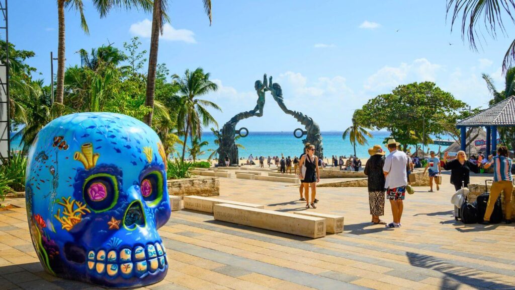 Parque Los Fundadores (Founders Park) in playa del carmen, Mexico