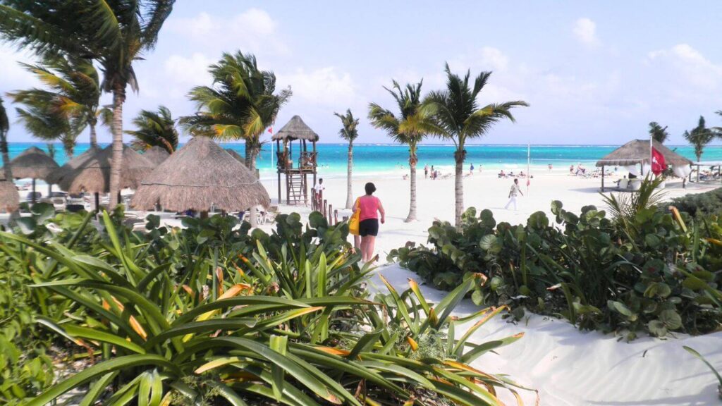 Playa Maroma Beach in playa del carmen, Mexico