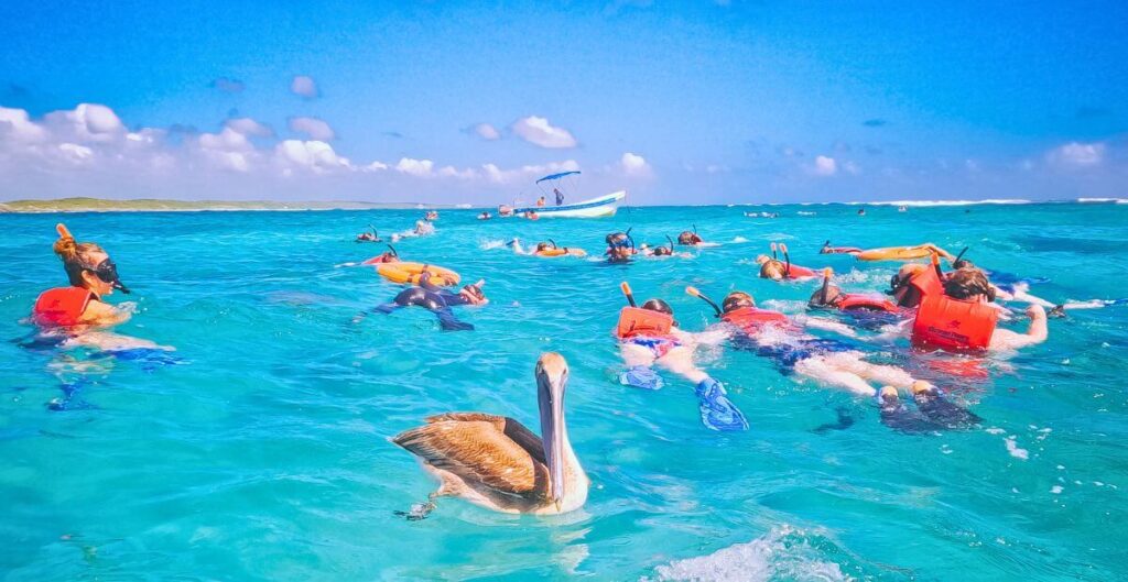 Many traveler enjoy the Snorkeling in Tulum, Mexico