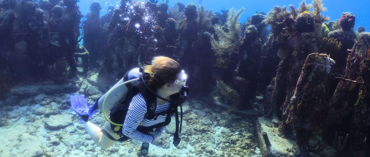 3.	Museo Subacuático de Arte (Underwater Museum) in Isla Mujeres, Mexico