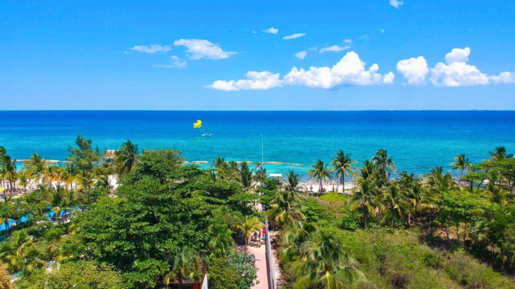 Playa Punta Esmeralda in playa del carmen,Mexico